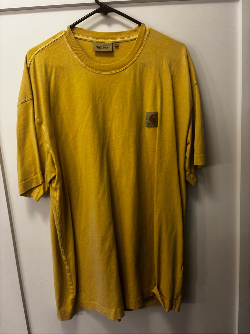 Carhartt Yellow Short-Sleeve Pocket Tee